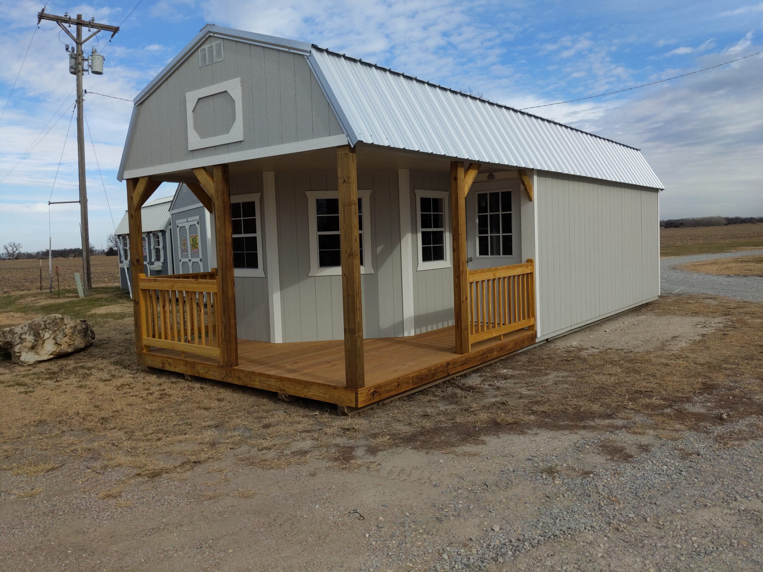 Cottages With Porches FOR SALE- Projective Portable Buildings, Sheds & Tiny Homes
