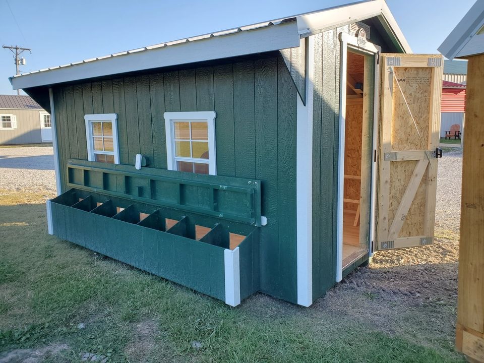 8x12 Chicken Coop Storage Shed Eldorado KS Derby KS Arkansas City KS