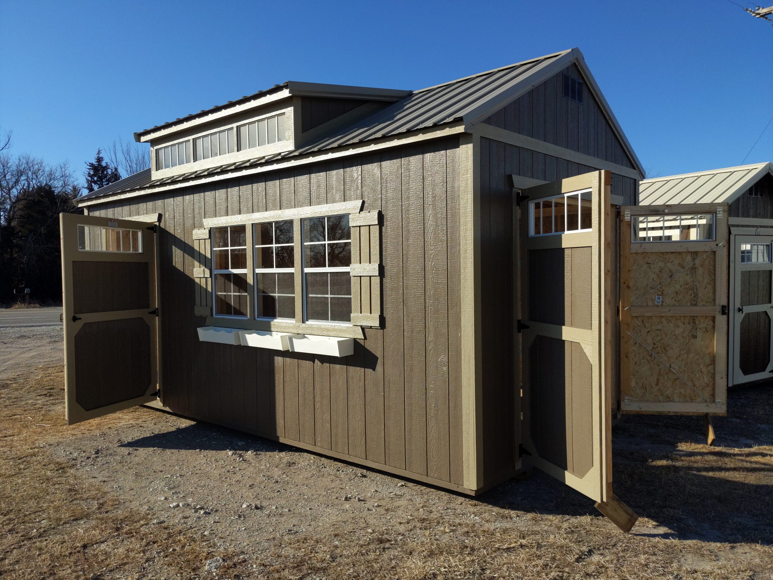 Redfield Sheds Delivered FOR SALE| (316) 600-7484 | Projective Portable Buildings