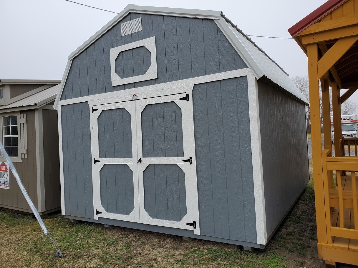 12x16 Lofted Barn Portable Storage Shed Wichita KS Newton KS Hutchinson KS