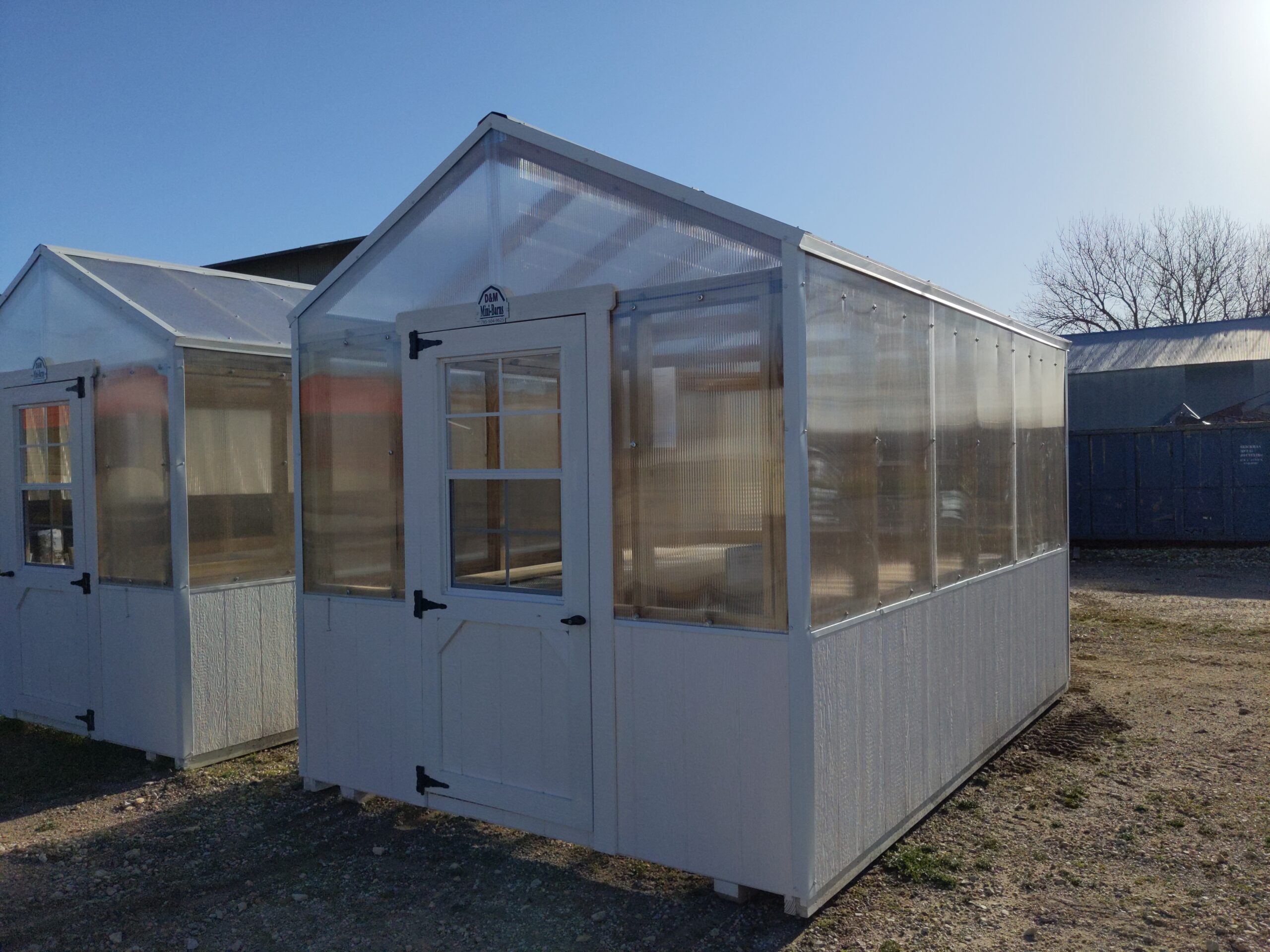 8x12 Portable Building Greenhouse Vent Great Bend KS Dodge City KS Salina KS