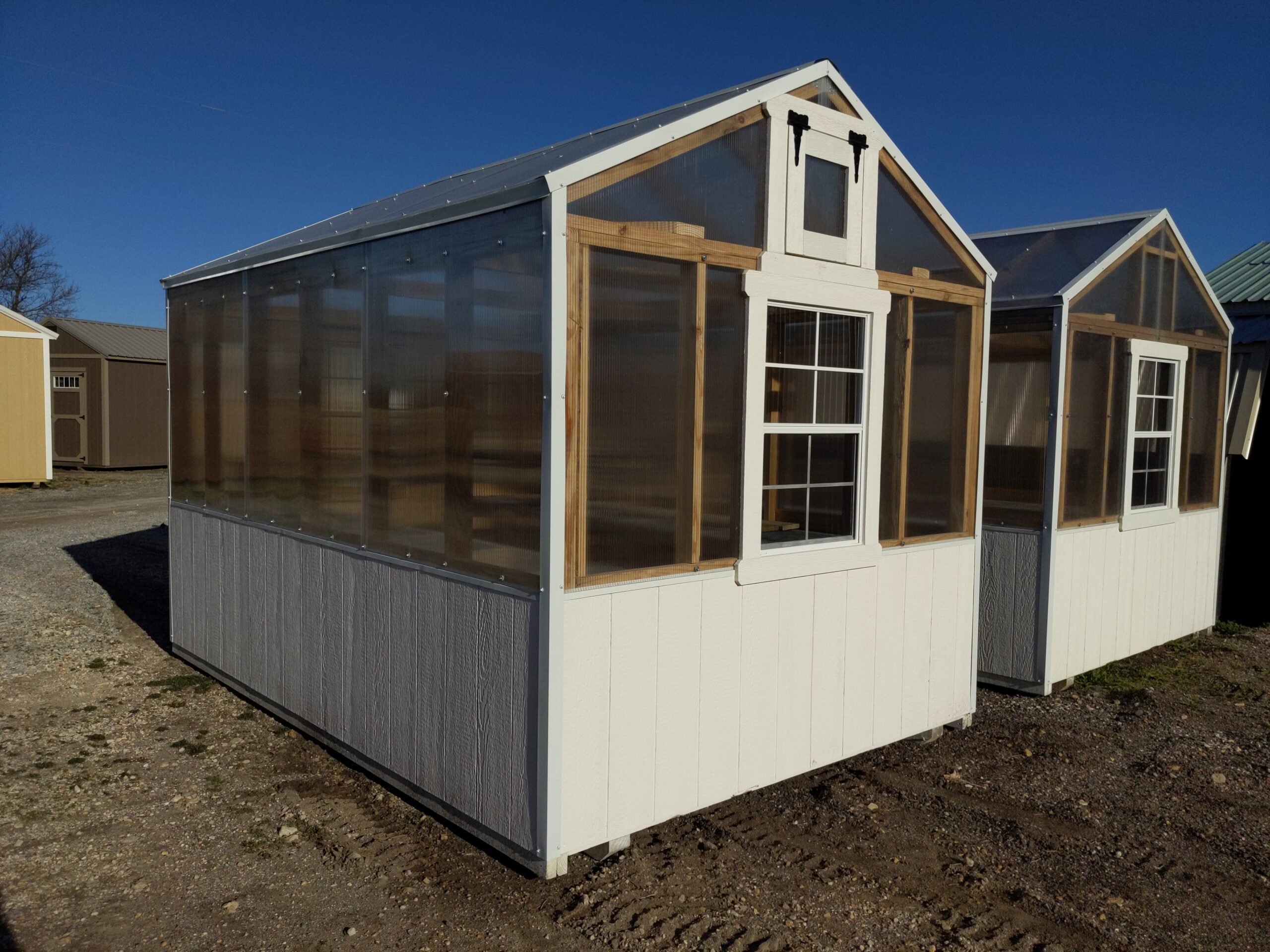 8x12 Portable Building Greenhouse Vent Arkansas City KS Eldorado KS Iola KS